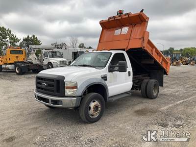 2010 Ford F450 4x4 Dump Truck