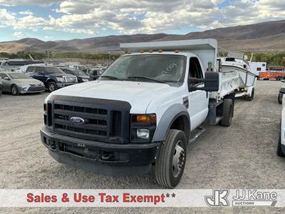 2008 Ford F-450 SD Regular Cab DRW Dump Truck