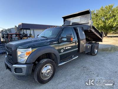 2015 Ford F-550 Dump Truck