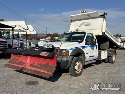 2005 Ford F-550 4x4 Dump Truck