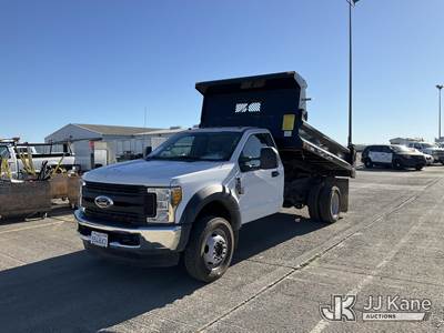 2017 Ford F-550 Regular Cab DRW 4WD Dump Truck