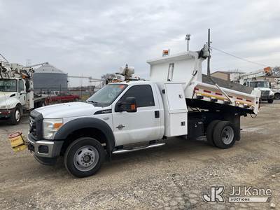 2015 Ford F550 4x4 Dump Truck