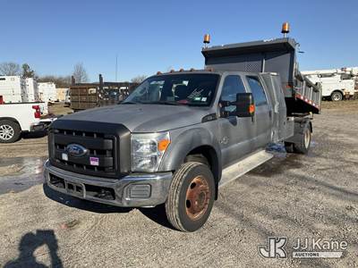 2011 Ford F550 2WD Crew-Cab Dump Truck