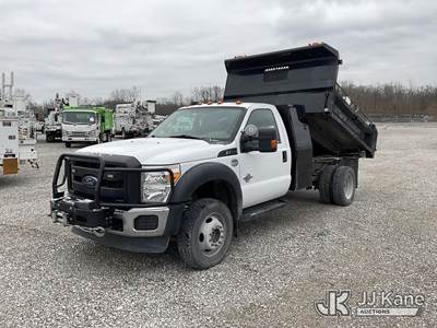 2015 Ford F550 4x4 Dump Truck