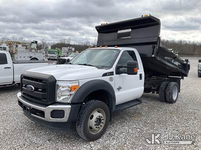2016 Ford F550 4x4 Dump Truck