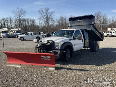 2014 Ford F550 4x4 Dump Truck