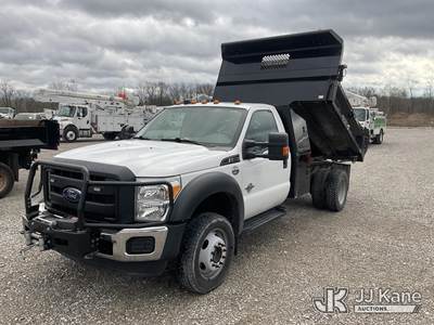 2015 Ford F550 4x4 Dump Truck