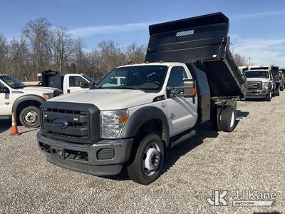 2015 Ford F550 4x4 Dump Truck