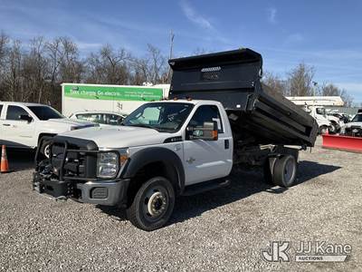 2016 Ford F550 4x4 Dump Truck