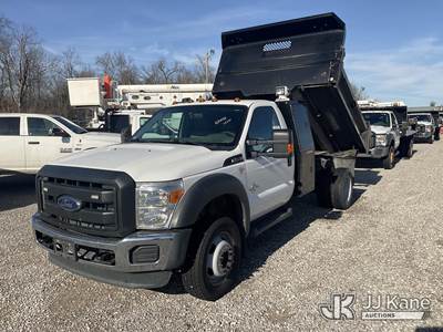 2014 Ford F550 4x4 Dump Truck