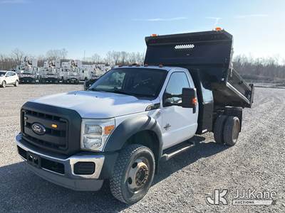 2012 Ford F550 4x4 Dump Truck