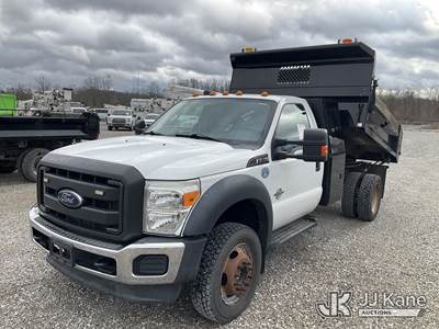 2015 Ford F550 4x4 Dump Truck
