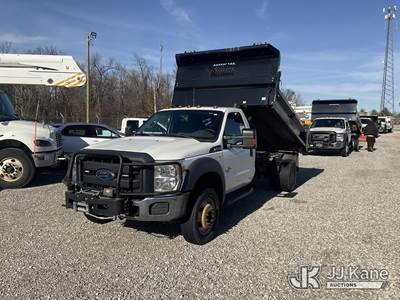 2016 Ford F550 4x4 Dump Truck