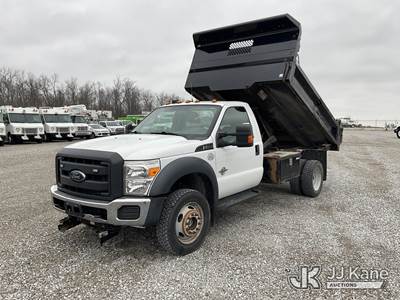 2012 Ford F550 4x4 Dump Truck