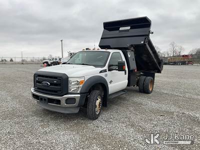 2014 Ford F550 4x4 Dump Truck