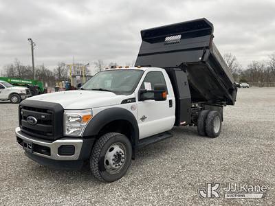 2012 Ford F550 4x4 Dump Truck