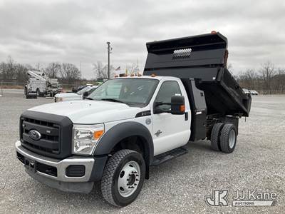 2012 Ford F-550 Regular Cab DRW 4WD Dump Truck