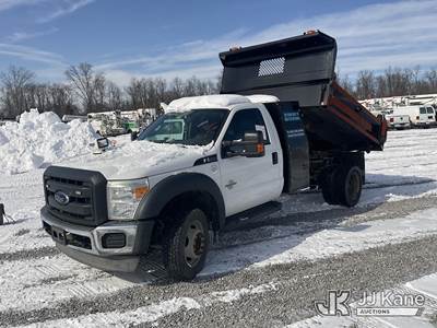 2014 Ford F550 4X4 Dump Truck