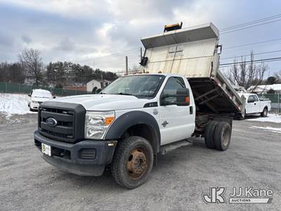 2014 Ford F-550 Regular Cab DRW 4WD Dump Truck