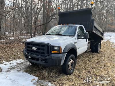 2007 Ford F-550 Regular Cab 2WD DRW Dump Truck