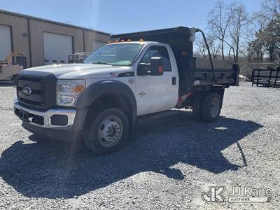 2016 Ford F-550 4x4 Dump Truck