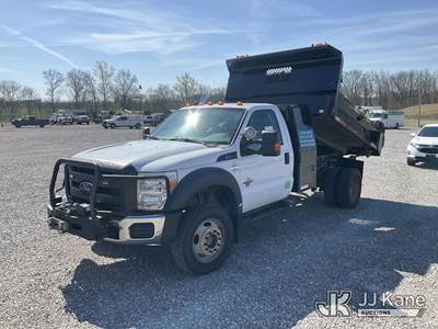 2014 Ford F550 4x4 Dump Truck