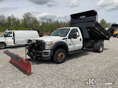 2012 Ford F550 4x4 Dump Truck