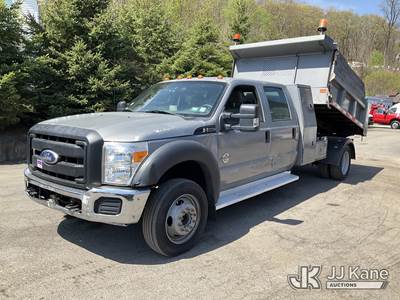 2011 Ford F550 Crew-Cab Dump Truck