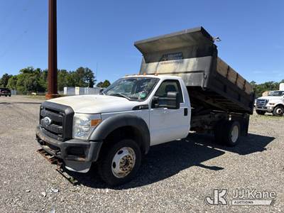 2011 Ford F550 4x4 Dump Truck