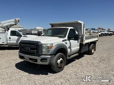 2015 Ford F-550 Regular Cab DRW Dump Truck