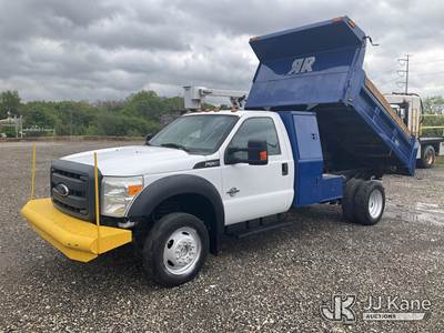 2015 Ford F550 4x4 Dump Truck