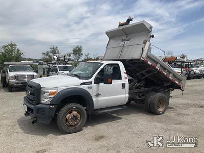 2014 Ford F550 4x4 Dump Truck