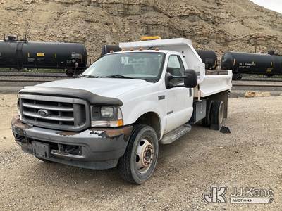 2003 Ford F550 4x4 Dump Truck