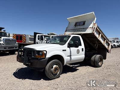 2001 Ford F-550 Regular Cab DRW Dump Truck