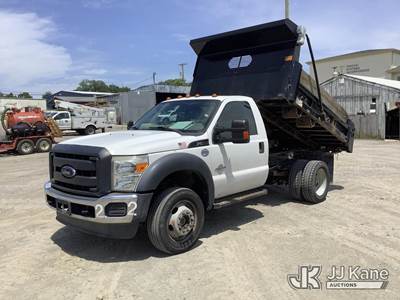 2016 Ford F-550 4x4 Dump Truck