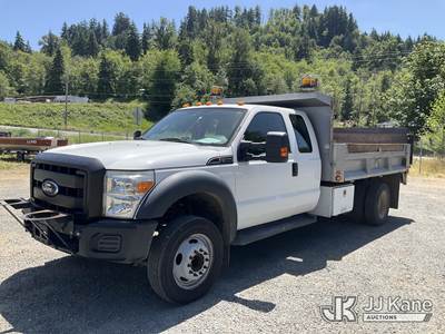 2012 Ford F-550 Extended-Cab Dump Truck