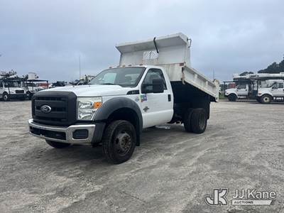 2011 Ford F-550 4x4 Dump Truck