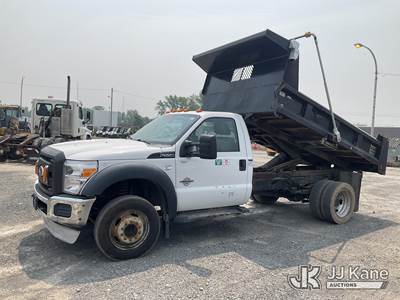 2011 Ford F550 2WD Dump Truck
