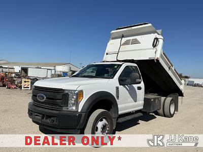 2017 Ford F-550 Regular Cab DRW Dump Truck