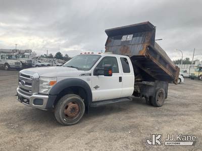 2012 Ford F-550 Extended-Cab Dump Truck