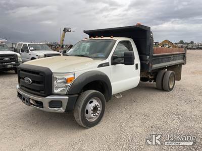 2011 Ford F-550 Regular Cab DRW Dump Truck