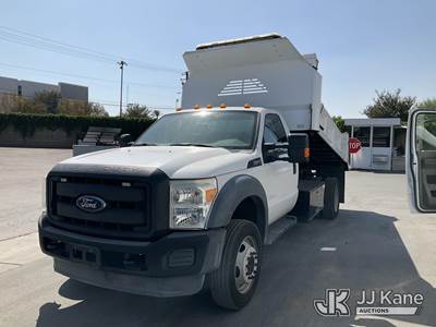 2016 Ford F-550 Regular Cab DRW Dump Truck