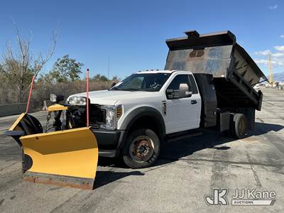 2018 Ford F550 4x4 Dump Truck