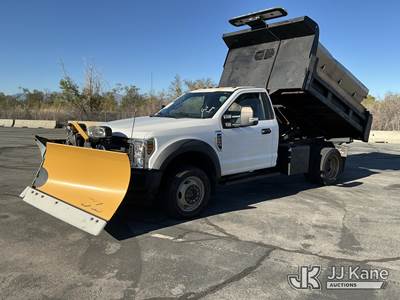 2018 Ford F550 4x4 Dump Truck