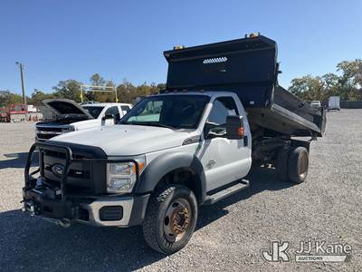 2016 Ford F550 4x4 Dump Truck