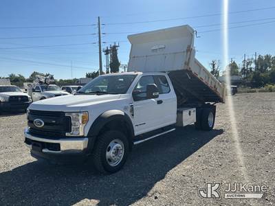 2017 Ford F550 Extended-Cab Dump Truck