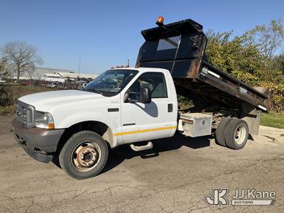 2002 Ford F-550 Regular Cab DRW Dump Truck