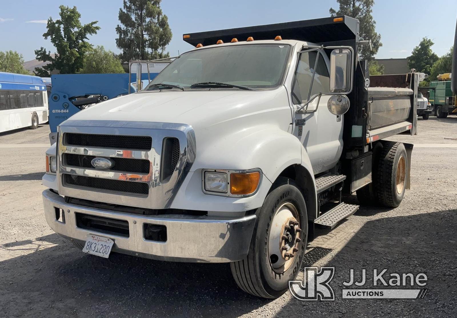 2007 Ford F650 Dump Truck For Sale, 30,113 Miles Jurupa Valley, CA