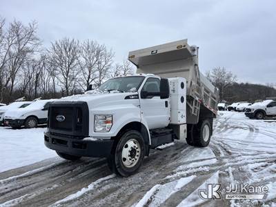 2022 Ford F650 4x2 Dump Truck