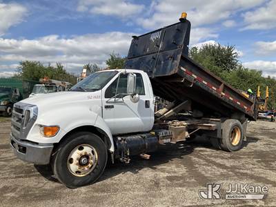 2008 Ford F-750 Regular Cab DRW Dump Truck
